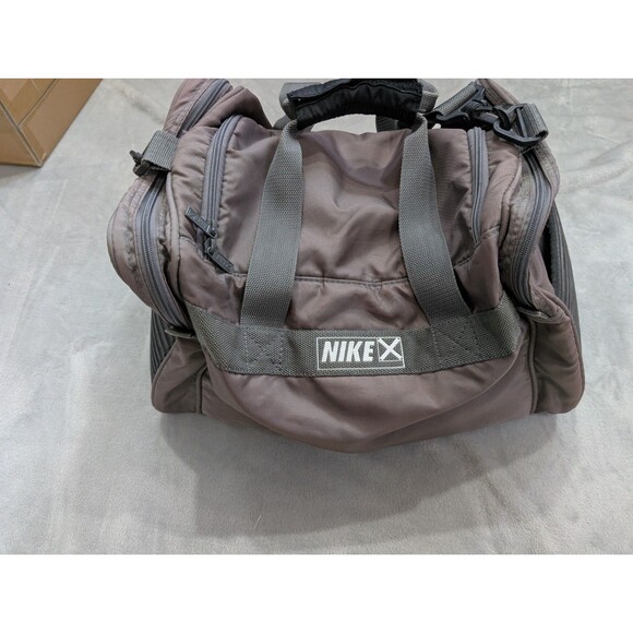 Vintage 1980s Nike Bowling Duffle Bag Canvas Single Rack Shoulder Strap Rare - Picture 1 of 9